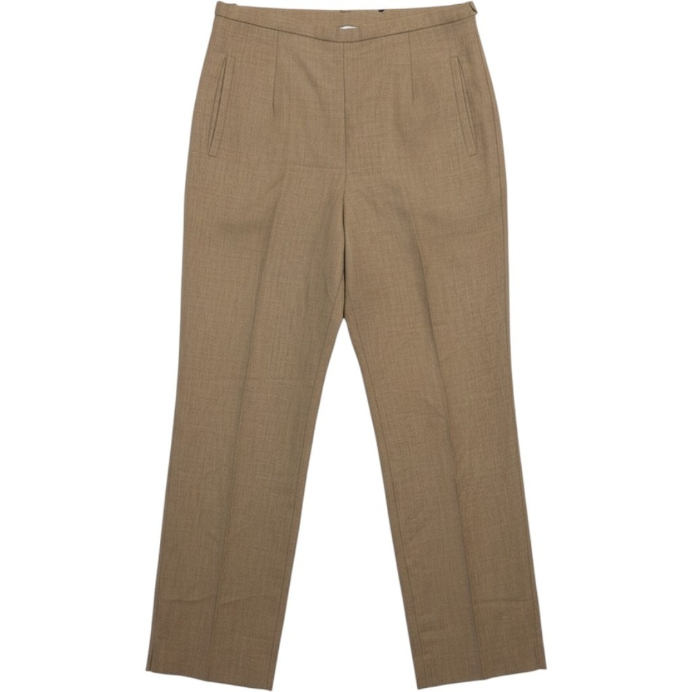 Pendleton Wool Trousers Women 8P Tan Brown Vintage High Waist Straight Leg Pants